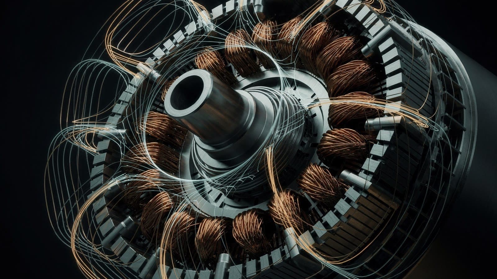 Worldwide Electric case study artwork: motor windings