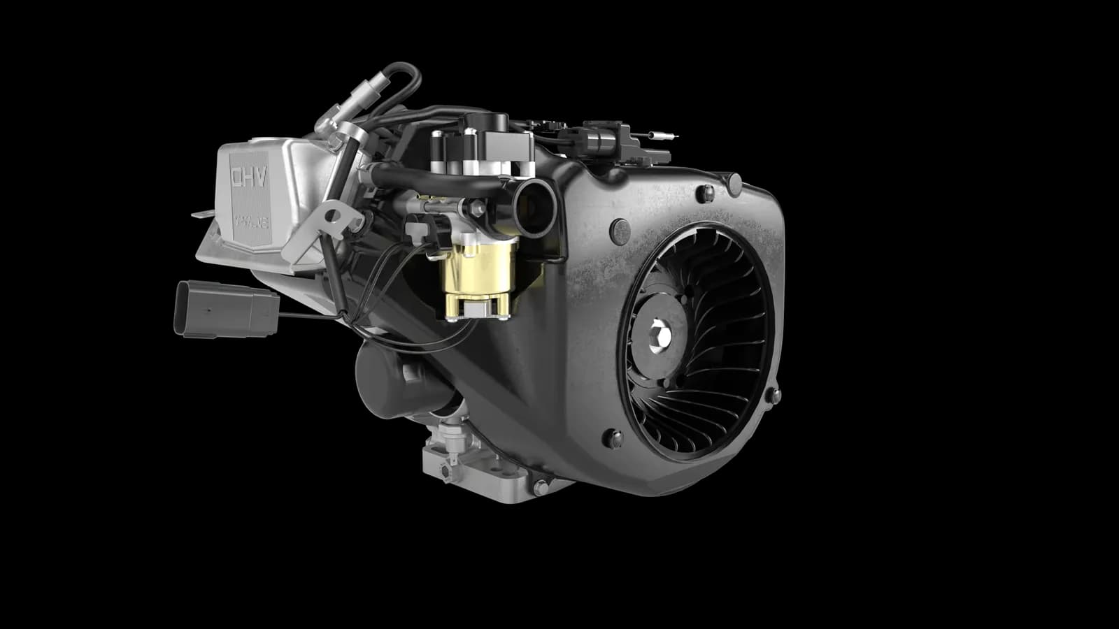 Photoreal render of a Walboro engine