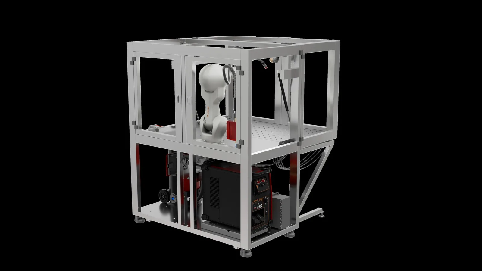 KUKA EDU Arc Welder Cell