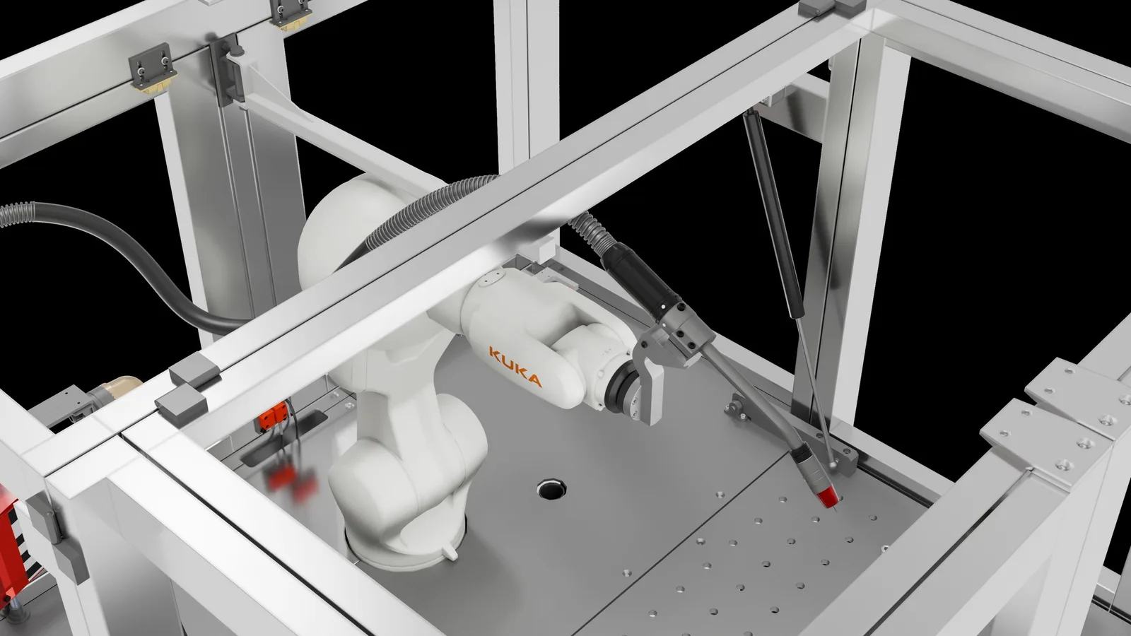 KUKA EDU Arc Welder Cell