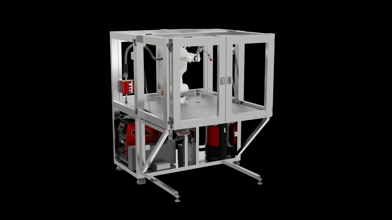 KUKA EDU Arc Welder Cell